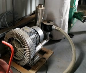 Pompe à vide de la fraiseuses
