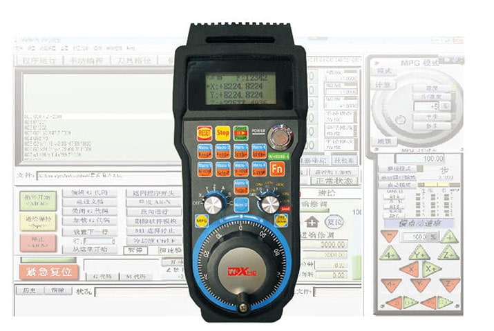 Télécommande de la CNC